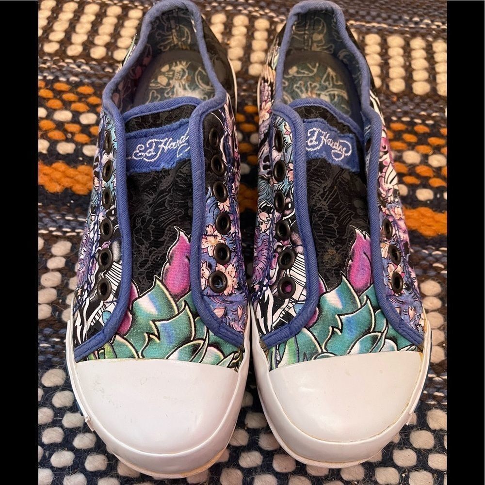 Don Ed Hardy Design shoes sz 5